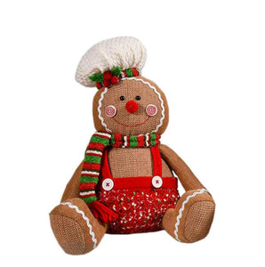 Mr/Mrs Gingerbread Plush decoration