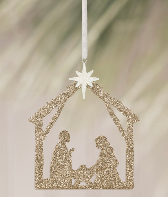 Nativity Silhouette Ornament TF9822